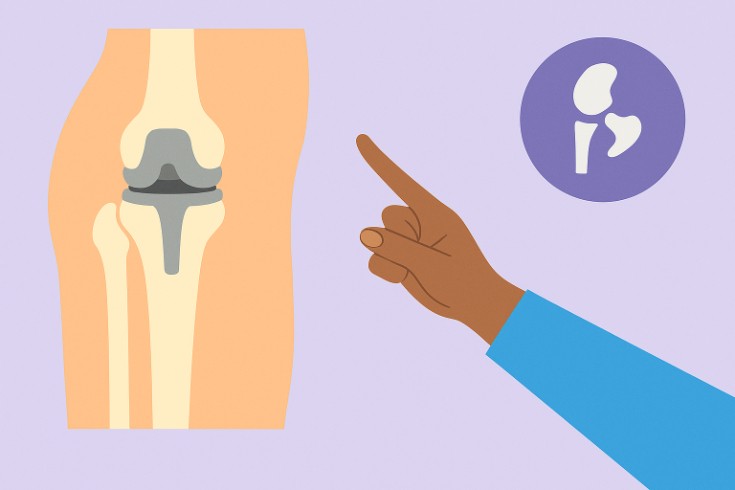 Aprenda sobre el reemplazo de rodilla